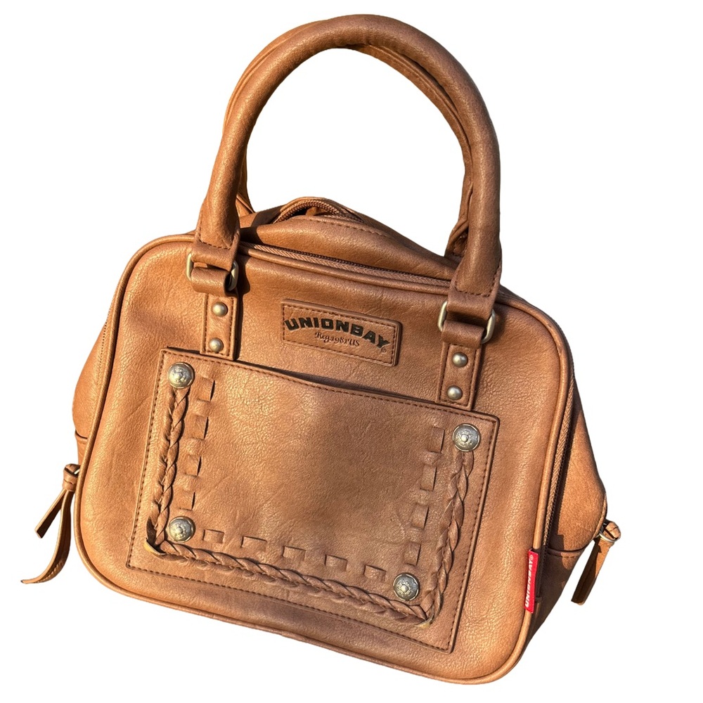 NWOT UnionBay Brown Leather Handbag